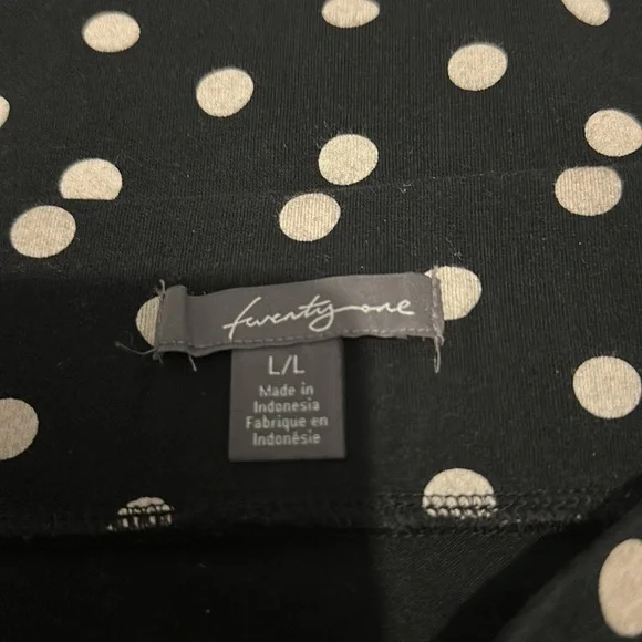 Stretch polka dot skirt - Picture 5 of 5